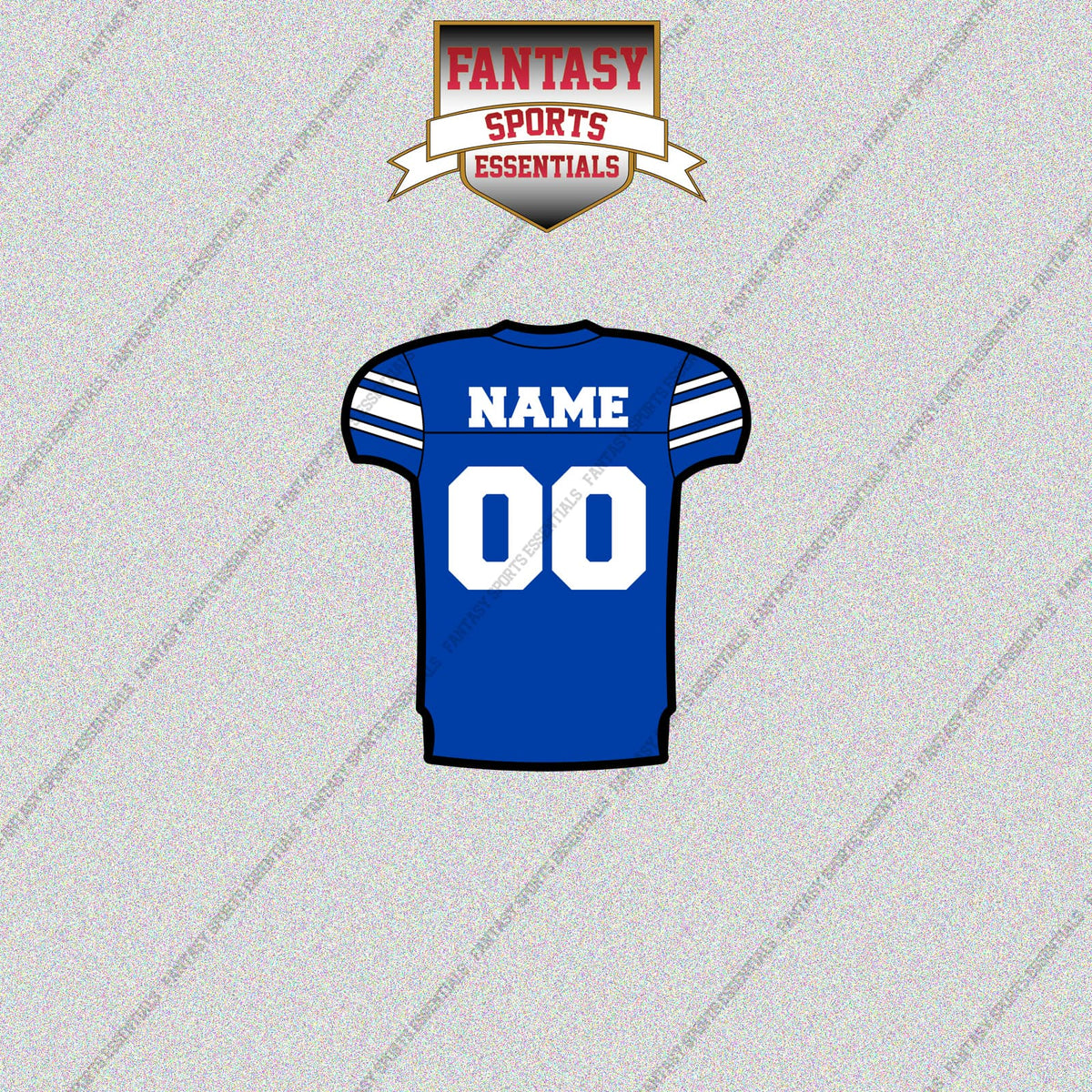 BYU Cougars Football Personalized Home Jersey Glossy Stickers
