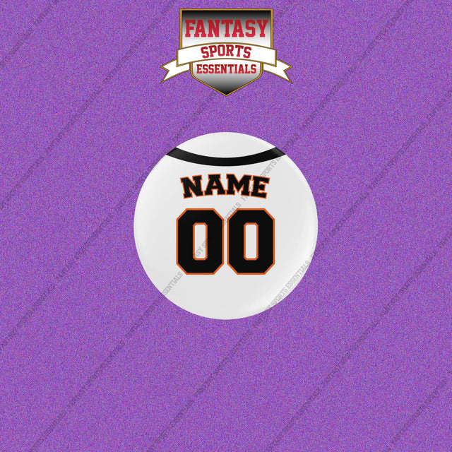 Baltimore Orioles Personalized Current Home Jersey Buttons