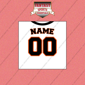 Baltimore Orioles Personalized Current Home Jersey Wall Art Prints