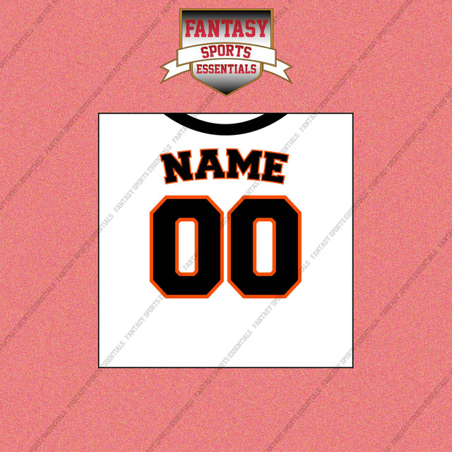 Baltimore Orioles Personalized Current Home Jersey Wall Art Prints