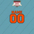 Baltimore Orioles Personalized Current Name and Number Car Decals