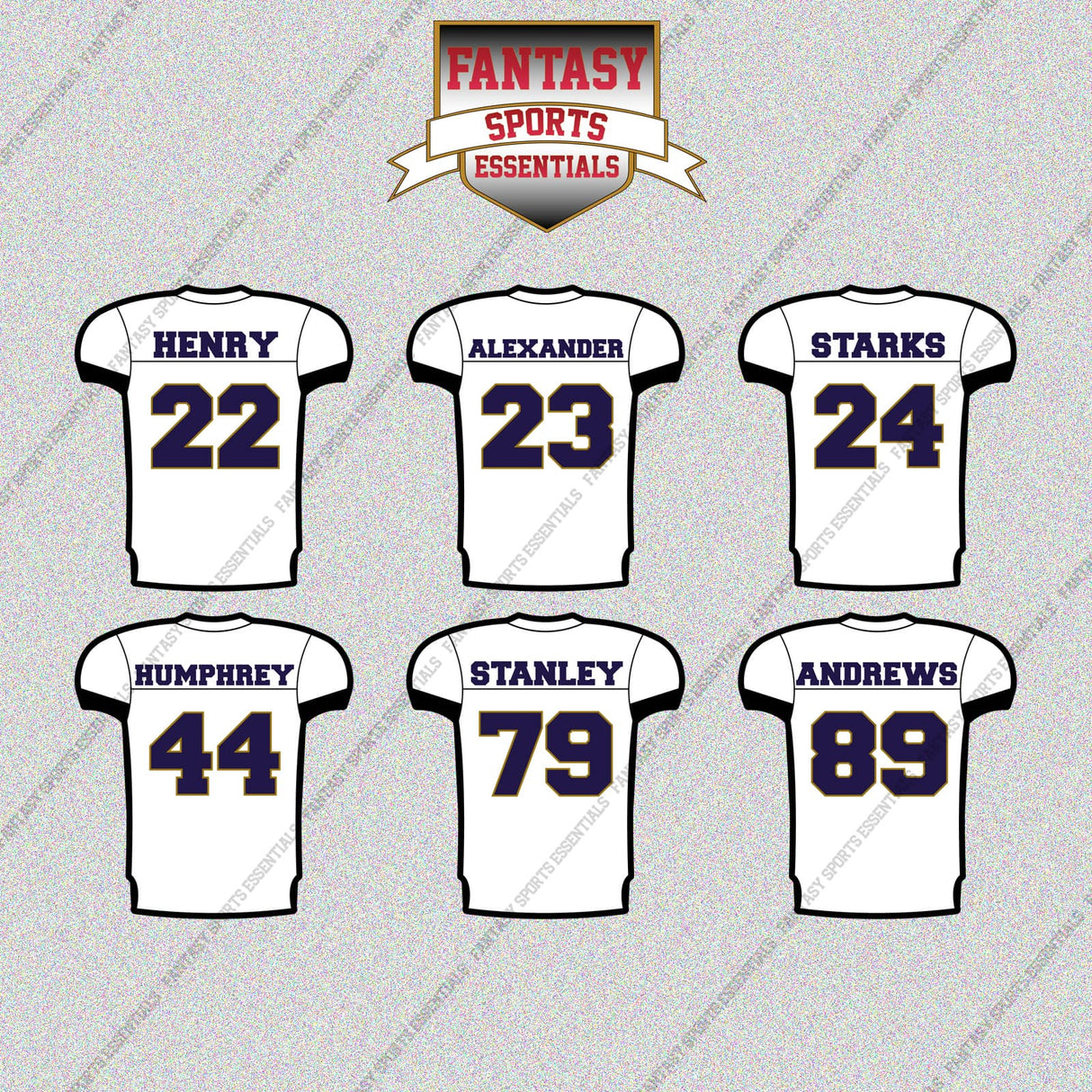 Baltimore Ravens 2025 Away Jersey Glossy Stickers (Choose Your Player) Page 2