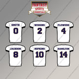 Baltimore Ravens 2025 Away Jersey Magnets (Choose Your Player) Page 1