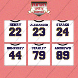 Baltimore Ravens 2025 Away Jersey Wall Art Prints (Choose Your Player) Page 2