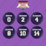 Baltimore Ravens 2025 Home Jersey Button Pins (Choose Your Player) Page 1
