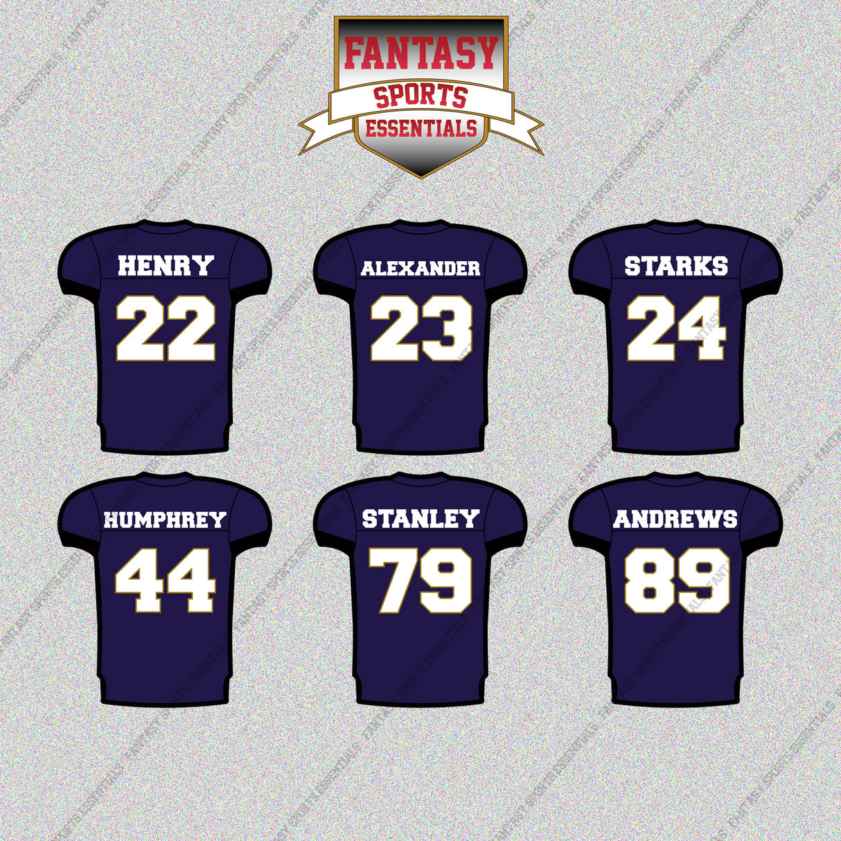 Baltimore Ravens 2025 Home Jersey Glossy Stickers (Choose Your Player) Page 2