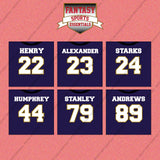 Baltimore Ravens 2025 Home Jersey Wall Art Prints (Choose Your Player) Page 2