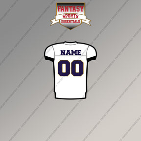 Baltimore Ravens Personalized Current Away Jersey Magnets
