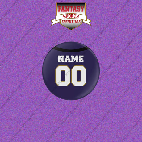 Baltimore Ravens Personalized Current Home Jersey Buttons