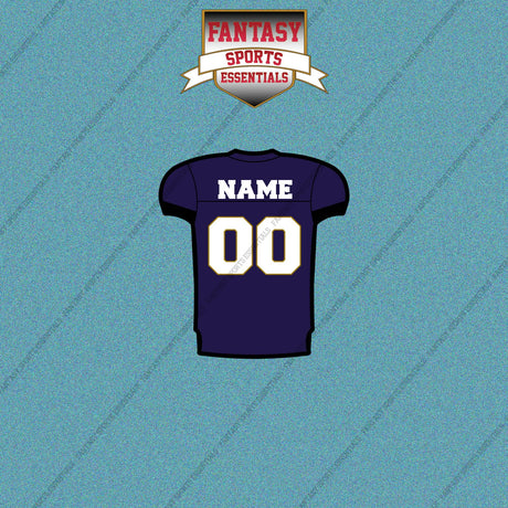 Baltimore Ravens Personalized Current Home Jersey Car Decals