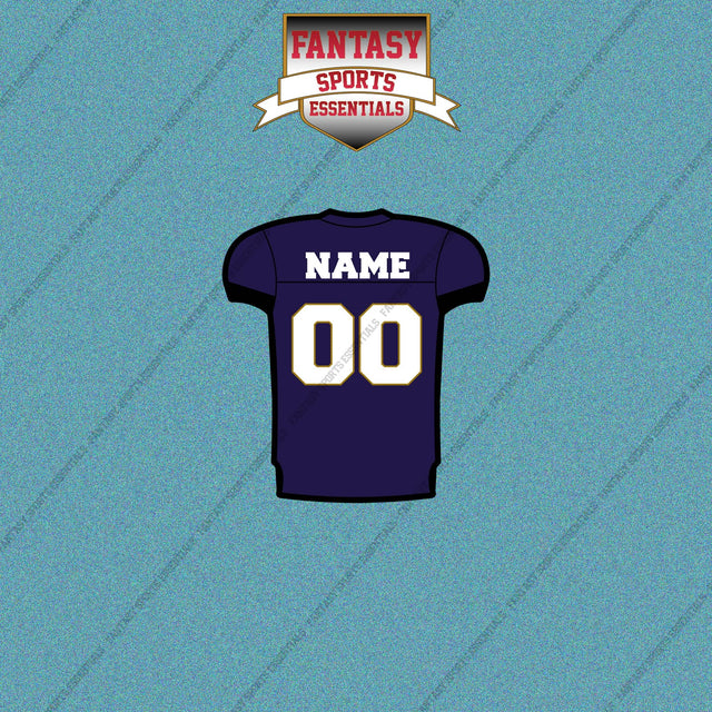 Baltimore Ravens Personalized Current Home Jersey Car Decals
