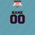 Baltimore Ravens Personalized Current Name and Number Car Decals