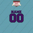 Baltimore Ravens Personalized Current Name and Number Car Decals