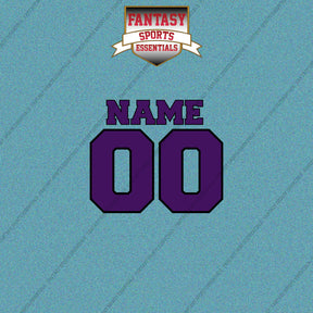 Baltimore Ravens Personalized Current Name and Number Car Decals