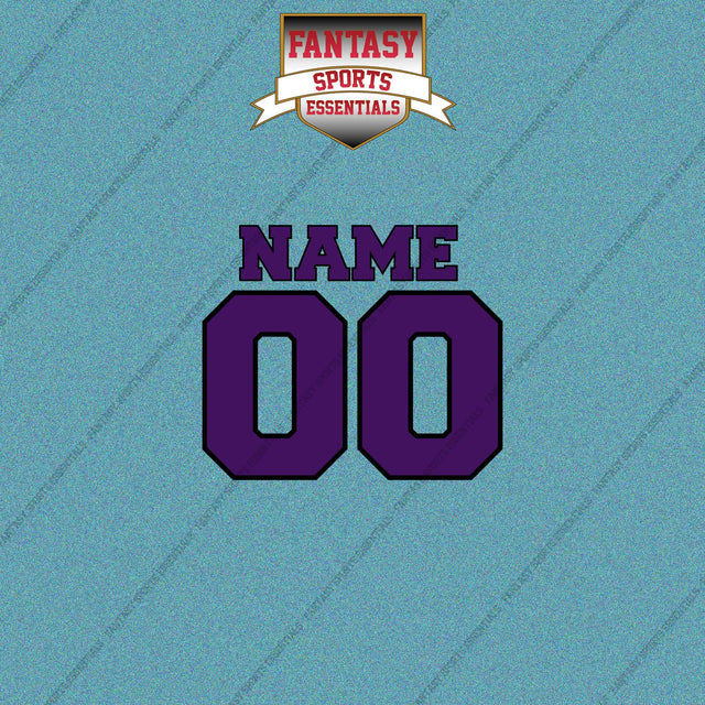 Baltimore Ravens Personalized Current Name and Number Car Decals