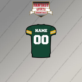 Baylor Bears Football Personalized Current Home Jersey Magnets