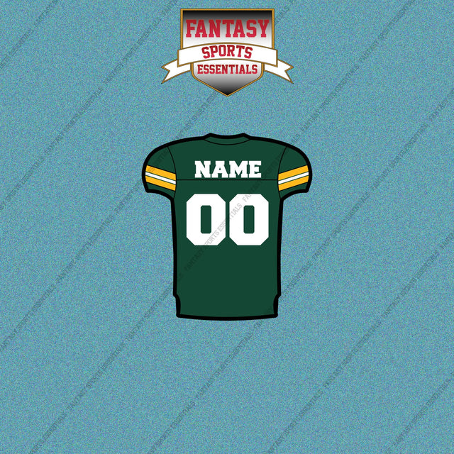 Baylor Bears Football Personalized Home Jersey Car Decals