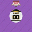 Boston Bruins Personalized Current Away Jersey Buttons