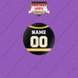 Boston Bruins Personalized Current Home Jersey Buttons
