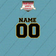 Boston Bruins Personalized Current Name and Number Car Decals