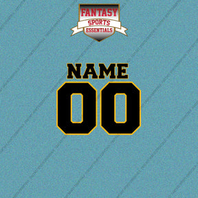 Boston Bruins Personalized Current Name and Number Car Decals