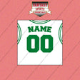Boston Celtics Personalized Current Away Jersey Wall Art Prints