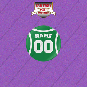 Boston Celtics Personalized Current Home Jersey Buttons