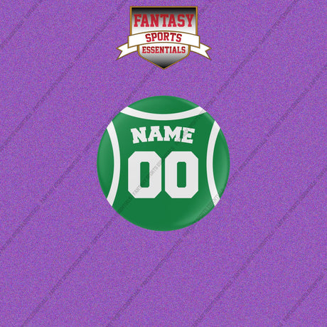 Boston Celtics Personalized Current Home Jersey Buttons