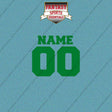 Boston Celtics Personalized Current Name and Number Car Decals