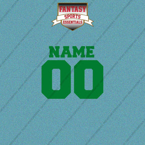 Boston Celtics Personalized Current Name and Number Car Decals
