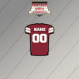 Boston College Eagles Personalized Current Home Jersey Magnets