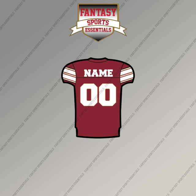 Boston College Eagles Personalized Current Home Jersey Magnets