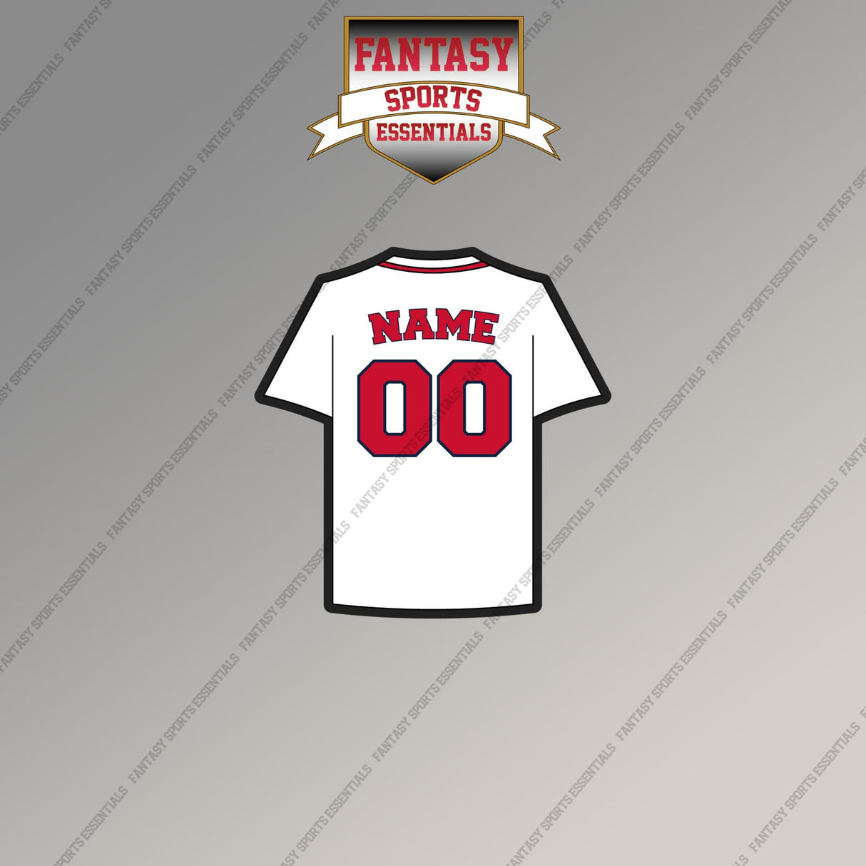 Boston Red Sox Personalized Current Home Jersey Magnets