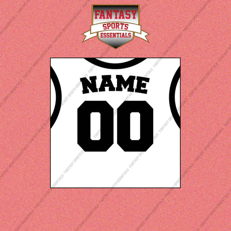 Brooklyn Nets Personalized Current Away Jersey Wall Art Prints