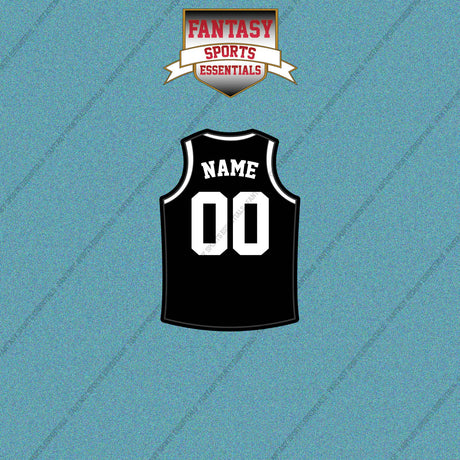 Brooklyn Nets Personalized Current Home Jersey Car Decals