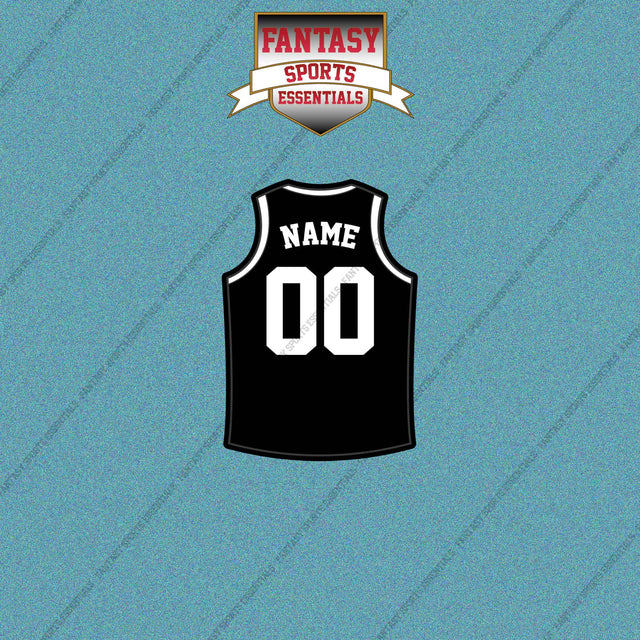 Brooklyn Nets Personalized Current Home Jersey Car Decals