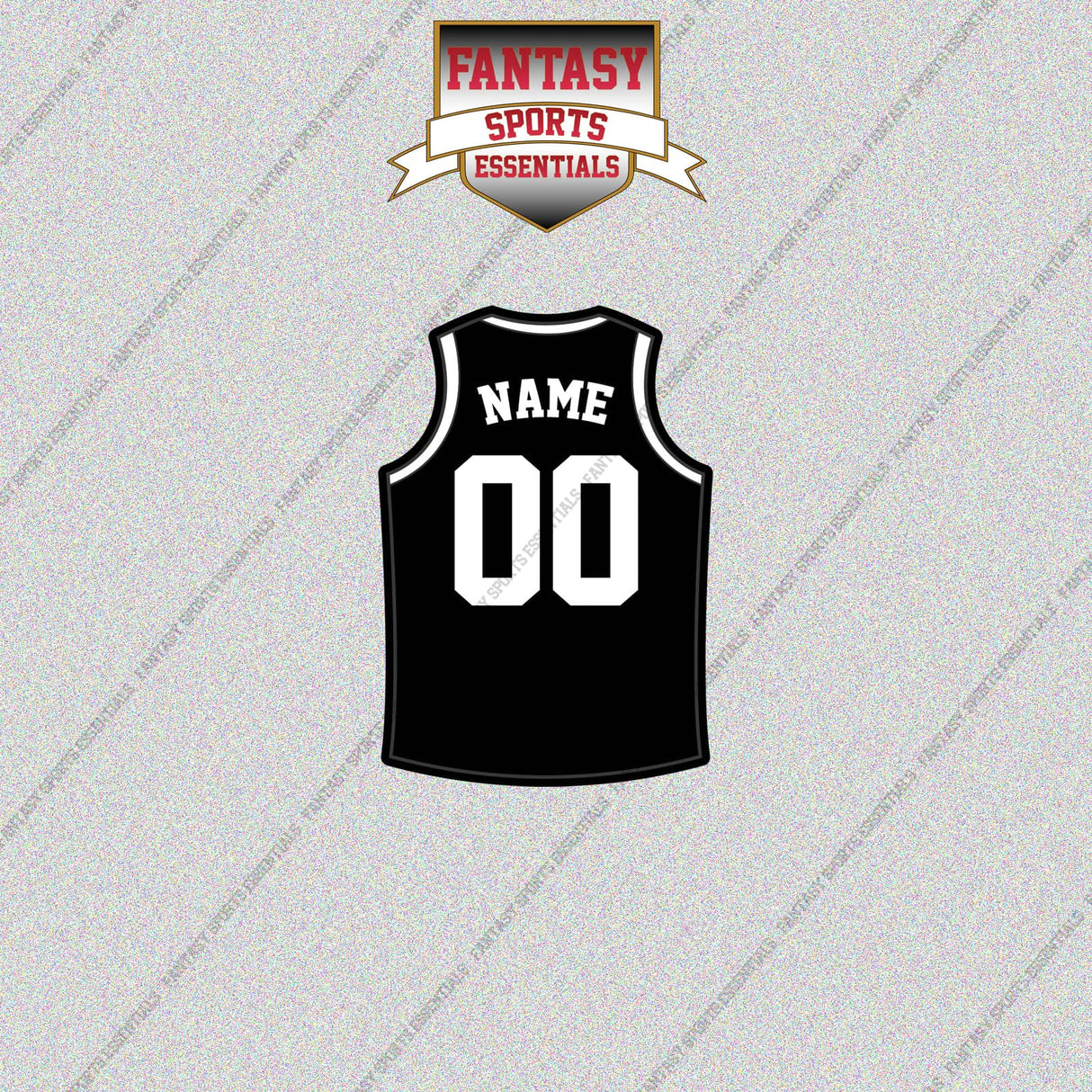 Brooklyn Nets Personalized Current Home Jersey Glossy Stickers