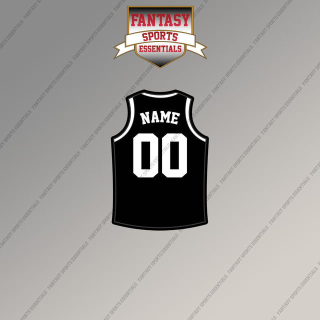 Brooklyn Nets Personalized Current Home Jersey Magnets