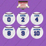 Buffalo Bills 2025 Away Jersey Button Pins (Choose Your Player) Page 1