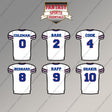 Buffalo Bills 2025 Away Jersey Magnets (Choose Your Player) Page 1