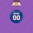 Buffalo Bills Personalized Current Home Jersey Buttons