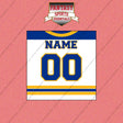 Buffalo Sabres Personalized Current Away Jersey Wall Art Prints