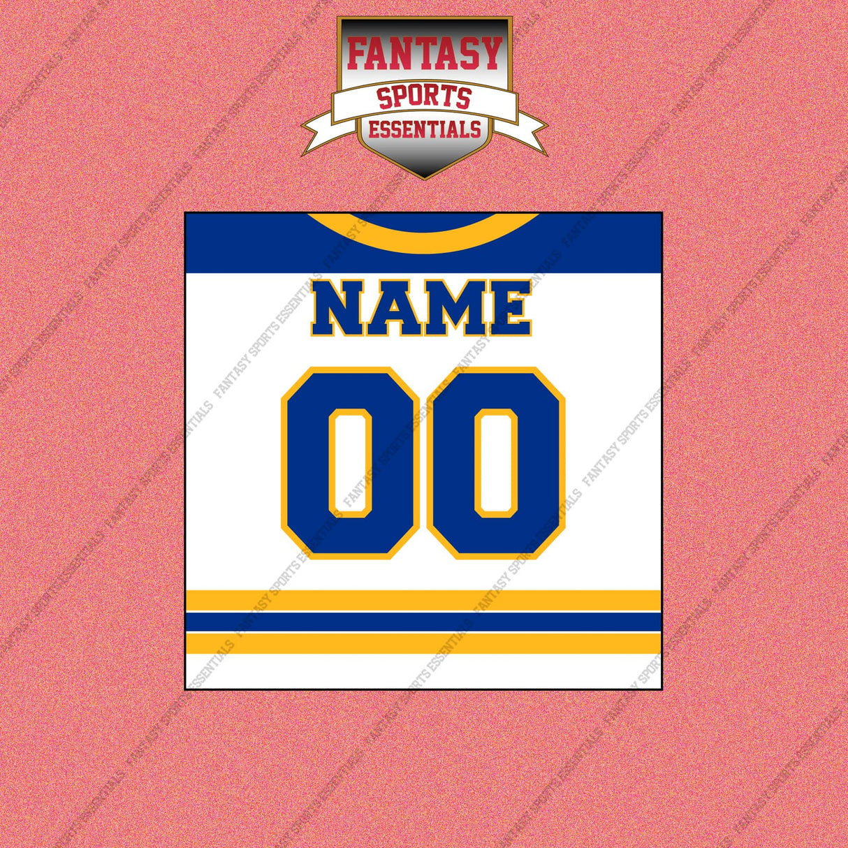 Buffalo Sabres Personalized Current Away Jersey Wall Art Prints