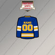 Buffalo Sabres Personalized Current Home Jersey Magnets