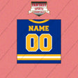 Buffalo Sabres Personalized Current Home Jersey Wall Art Prints