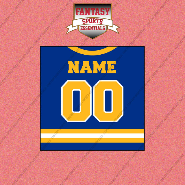 Buffalo Sabres Personalized Current Home Jersey Wall Art Prints