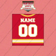 Calgary Flames Personalized Current Home Jersey Wall Art Prints