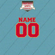 Calgary Flames Personalized Current Name and Number Car Decals