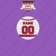 Carolina Hurricanes Personalized Current Away Jersey Buttons