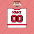 Carolina Hurricanes Personalized Current Away Jersey Wall Art Prints